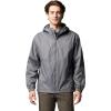 Columbia Men’s Glenbrook Bend Rain Jacket(City Grey)