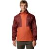 Columbia Men’s Glenbrook Bend Rain Jacket(Spice/Tuscan)