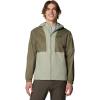 Columbia Men’s Glenbrook Bend Rain Jacket(Stone Green/Safari)