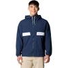 Columbia Men’s Spire Valley Hooded Windbreaker(Collegiate Navy/White)