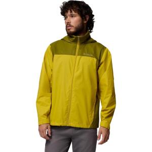 Columbia Men’s Glennaker Lake II Rain Jacket(Antique Moss/Mossy Green)