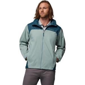 Columbia Men’s Glennaker Lake II Rain Jacket(Crushed Blue/Everblue)