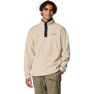 Columbia mens Steens Mountain Half Snap II(Ancient Fossil/Black)