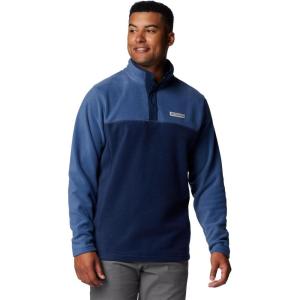 Columbia mens Steens Mountain Half Snap II(Collegiate Navy/Dark Mountain)