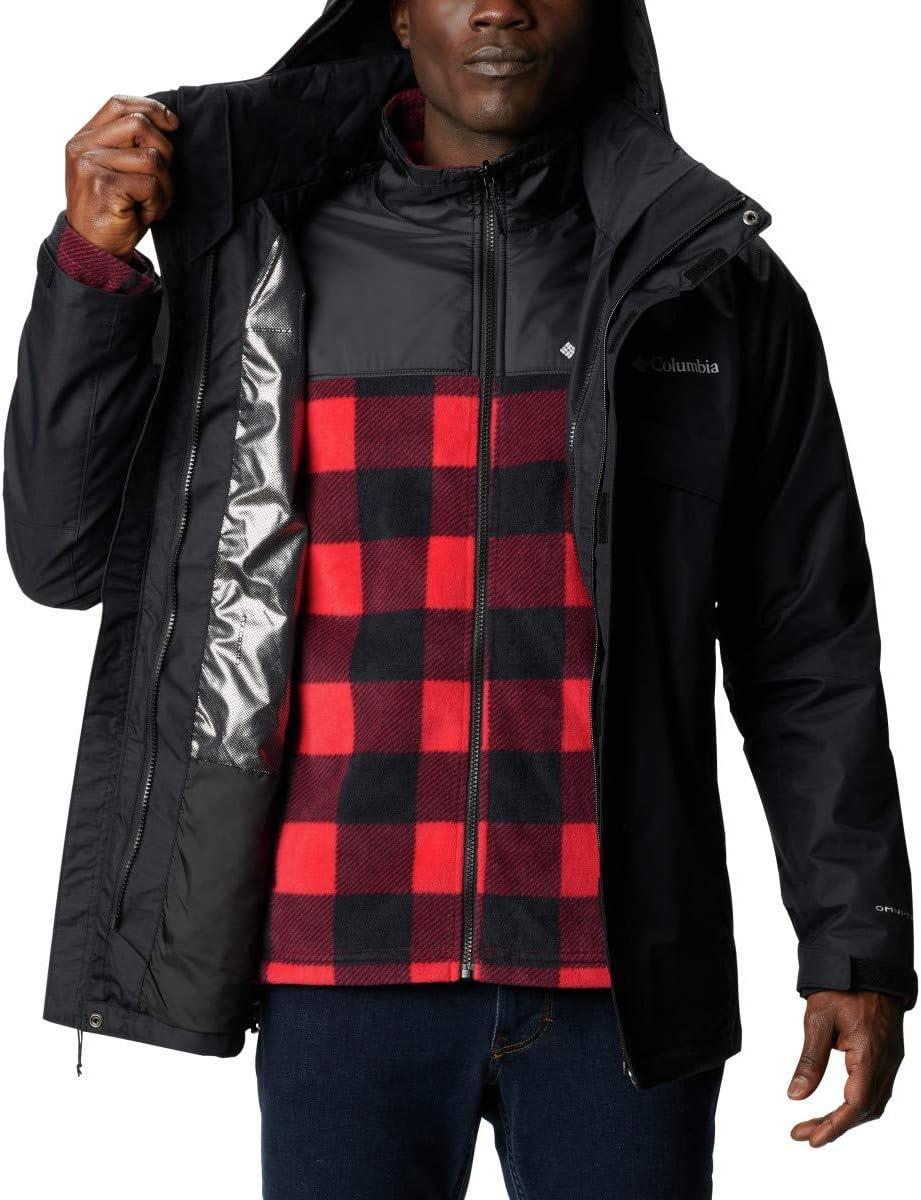 imageColumbia Mens Bugaboo Ii Fleece Interchangeable JacketBlackRed