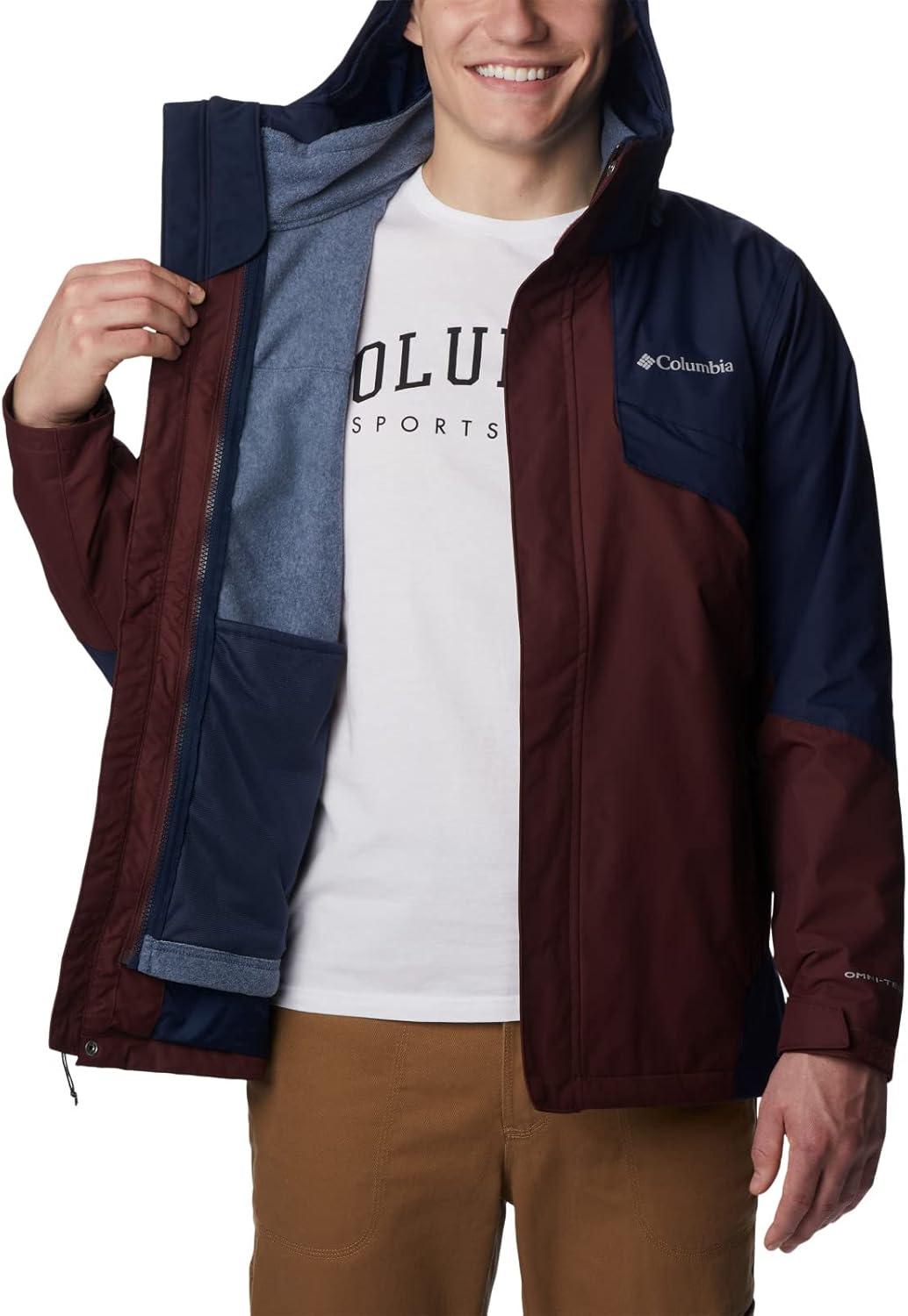 imageColumbia Mens Bugaboo Ii Fleece Interchangeable JacketElderberry Collegiate Navy