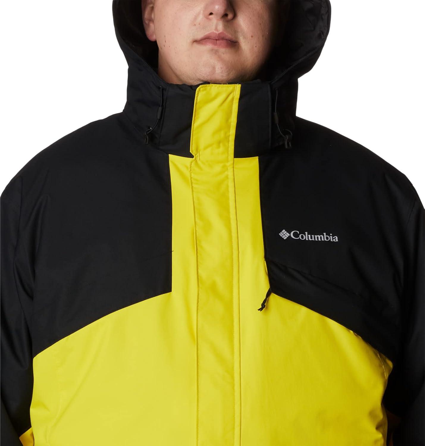 imageColumbia Mens Bugaboo Ii Fleece Interchangeable JacketLaser Lemon Black