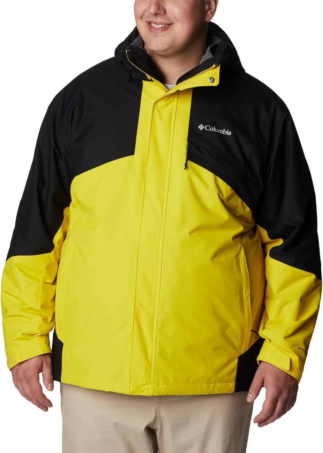 imageColumbia Mens Bugaboo Ii Fleece Interchangeable JacketLaser Lemon Black