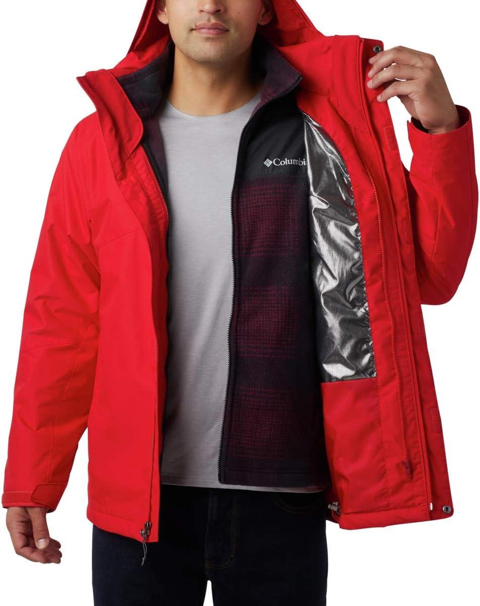 imageColumbia Mens Bugaboo Ii Fleece Interchangeable JacketMountain Red 613
