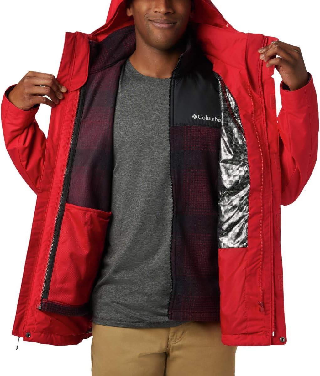 imageColumbia Mens Bugaboo Ii Fleece Interchangeable JacketMountain Red 613