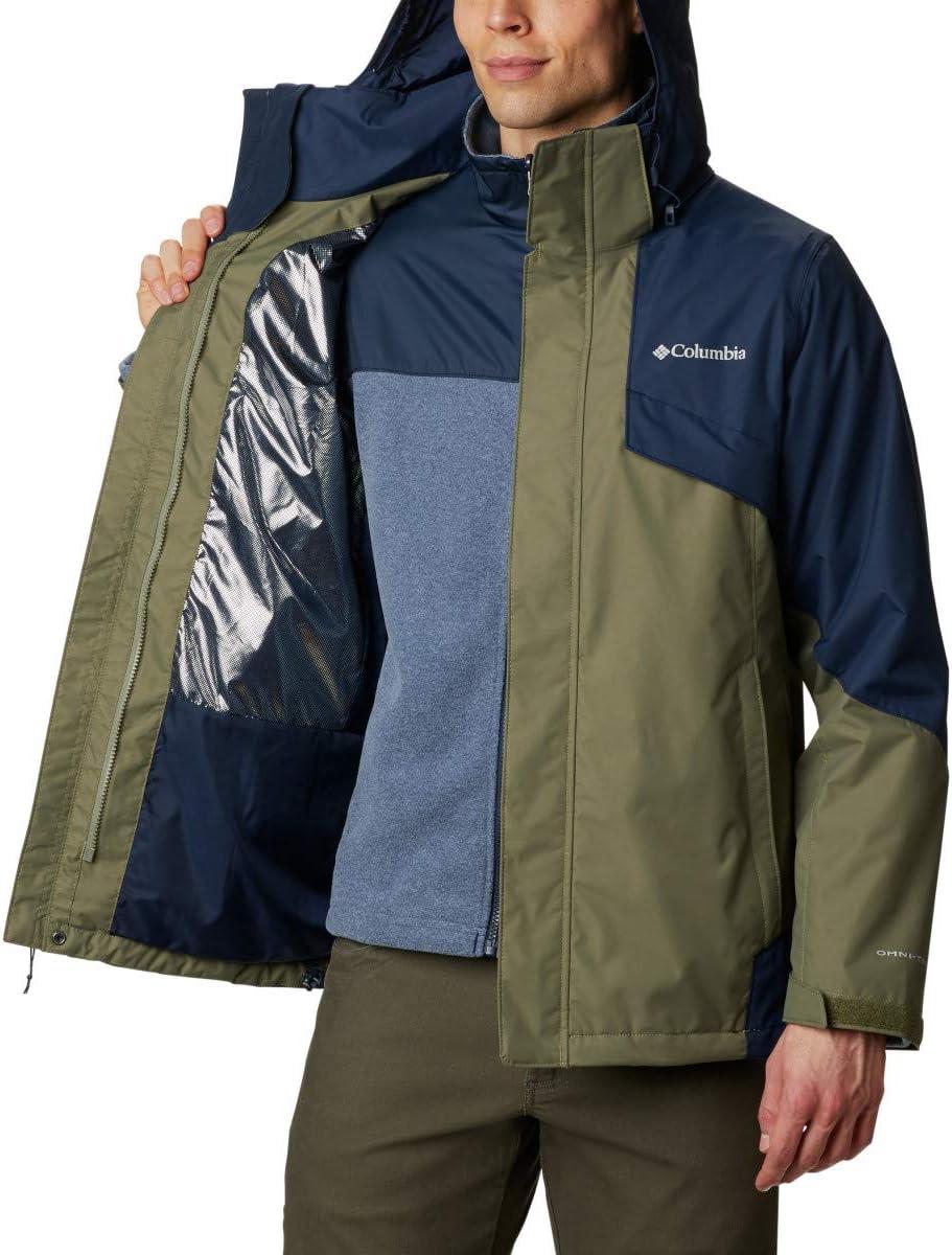 imageColumbia Mens Bugaboo Ii Fleece Interchangeable JacketStone GreenCollegiate Navy