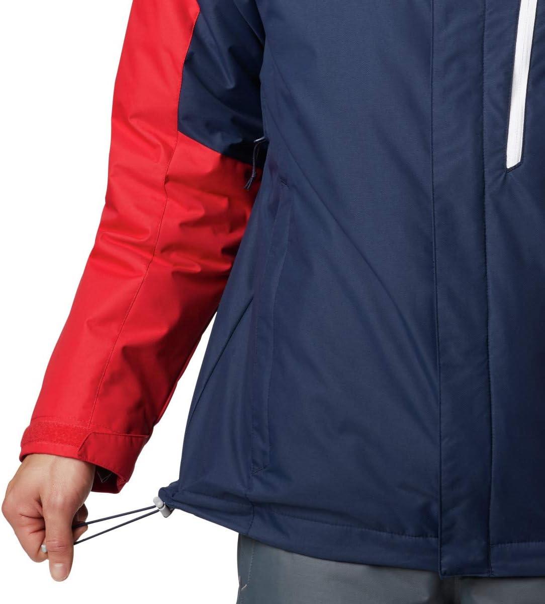 imageColumbia Mens Whirlibird IV Interchange Jacket Collegiate Navy Mountain Red Medium
