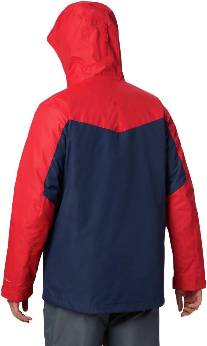 imageColumbia Mens Whirlibird IV Interchange Jacket Collegiate Navy Mountain Red Medium