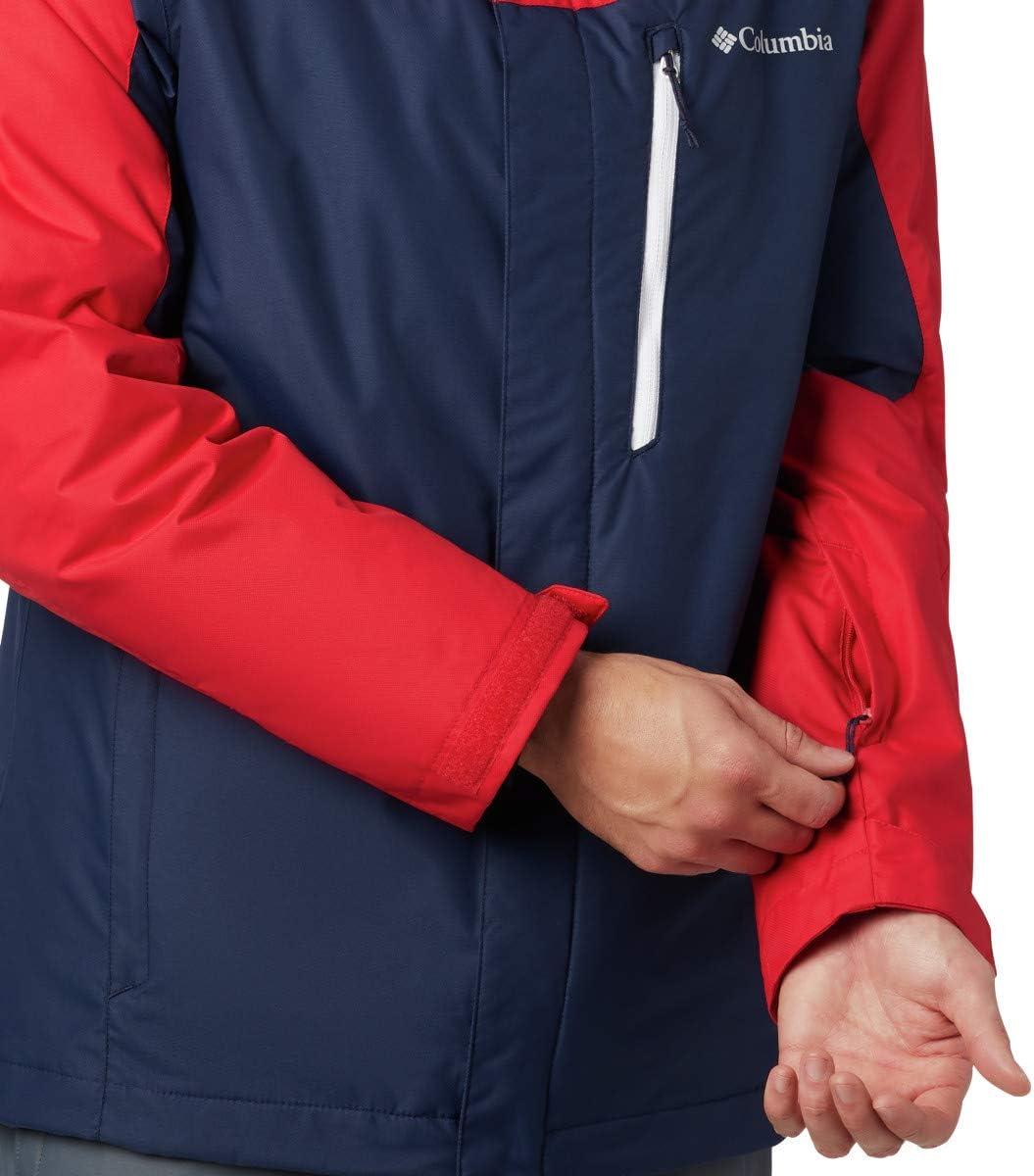 imageColumbia Mens Whirlibird IV Interchange Jacket Collegiate Navy Mountain Red Medium