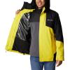 Columbia Men’s Bugaboo Ii Fleece Interchangeable Jacket(Laser Lemon  Black)