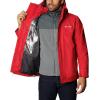 Columbia Men’s Bugaboo Ii Fleece Interchangeable Jacket(Red Jasper/Shark)