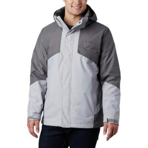 Columbia Men’s Bugaboo Ii Fleece Interchangeable Jacket(Columbia Grey/City Grey)