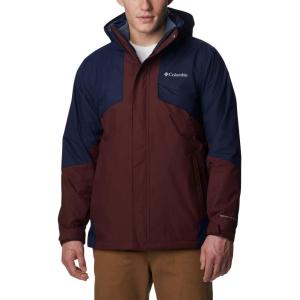 Columbia Men’s Bugaboo Ii Fleece Interchangeable Jacket(Elderberry  Collegiate Navy)