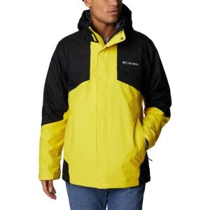 Columbia Men’s Bugaboo Ii Fleece Interchangeable Jacket(Laser Lemon  Black)