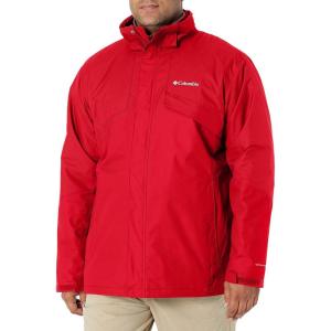 Columbia Men’s Bugaboo Ii Fleece Interchangeable Jacket(Mountain Red)