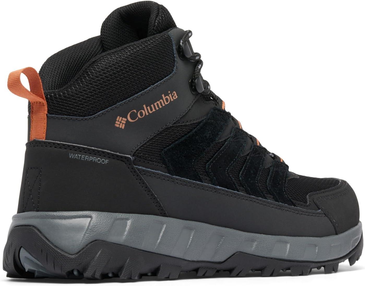 imageColumbia Mens Strata Trail Mid WaterproofBlackOwl