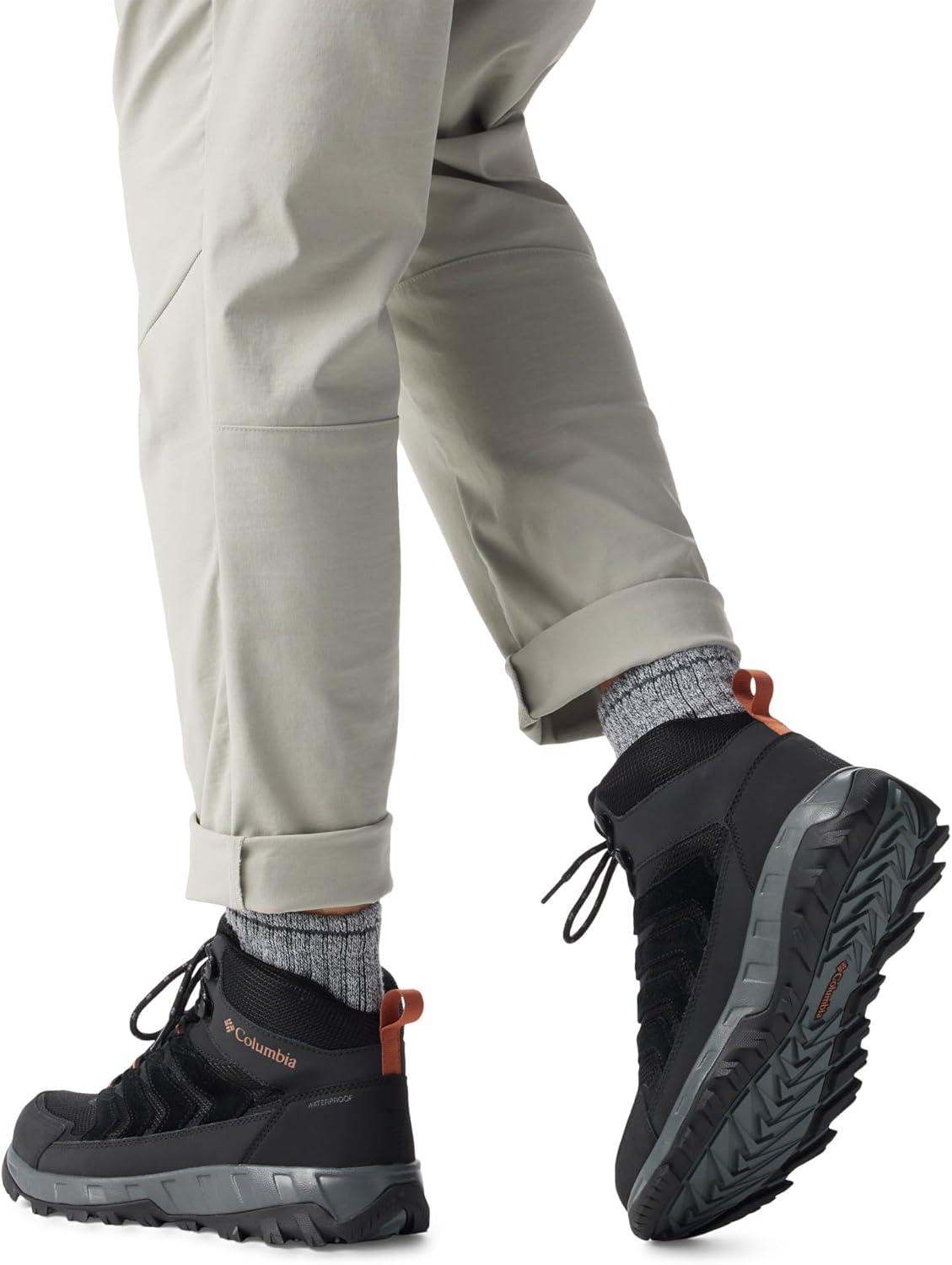 imageColumbia Mens Strata Trail Mid WaterproofBlackOwl