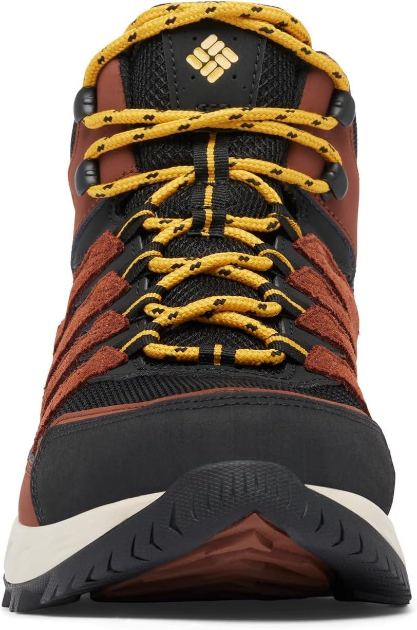 imageColumbia Mens Strata Trail Mid WaterproofCinnamon Golden Yellow