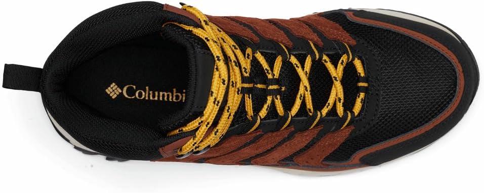 imageColumbia Mens Strata Trail Mid WaterproofCinnamon Golden Yellow