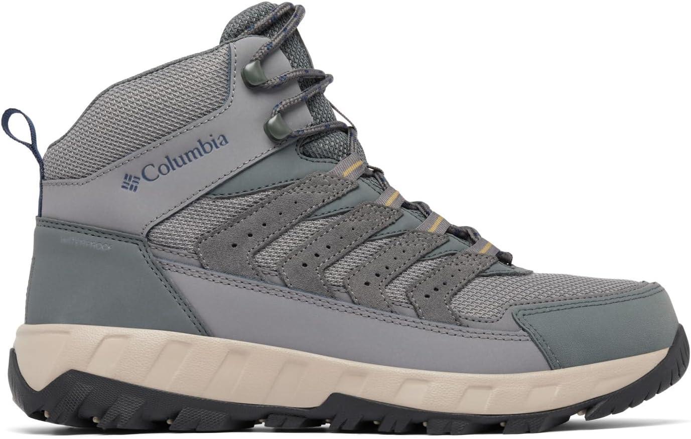 imageColumbia Mens Strata Trail Mid WaterproofCity GreySavory