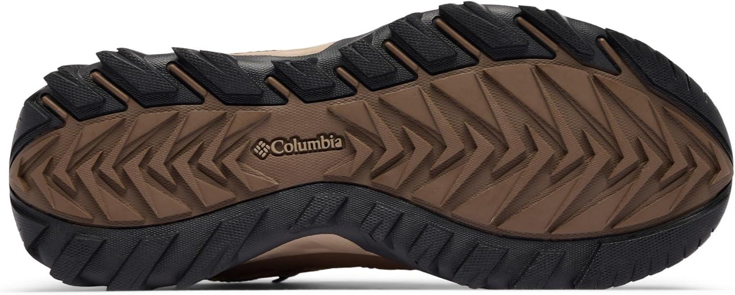 imageColumbia Mens Strata Trail Mid WaterproofDark BrownKhaki II