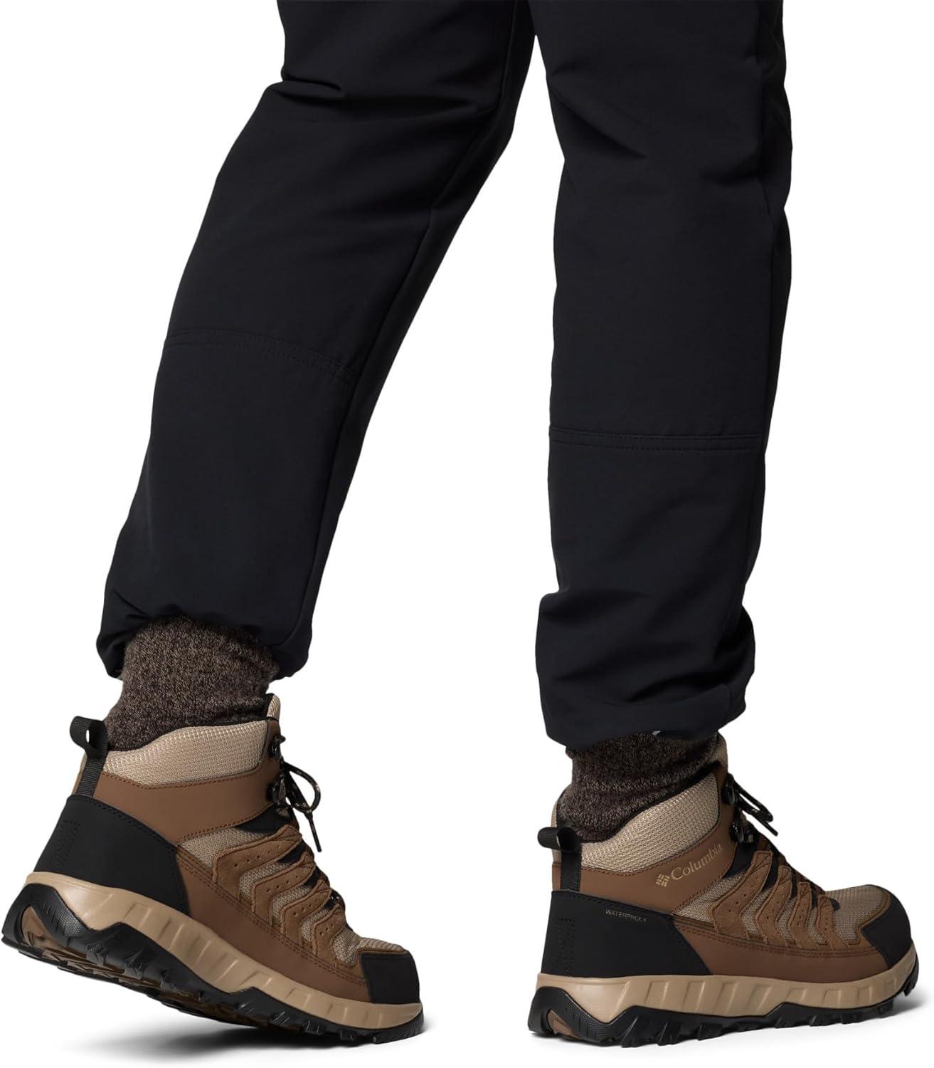 imageColumbia Mens Strata Trail Mid WaterproofDark BrownKhaki II
