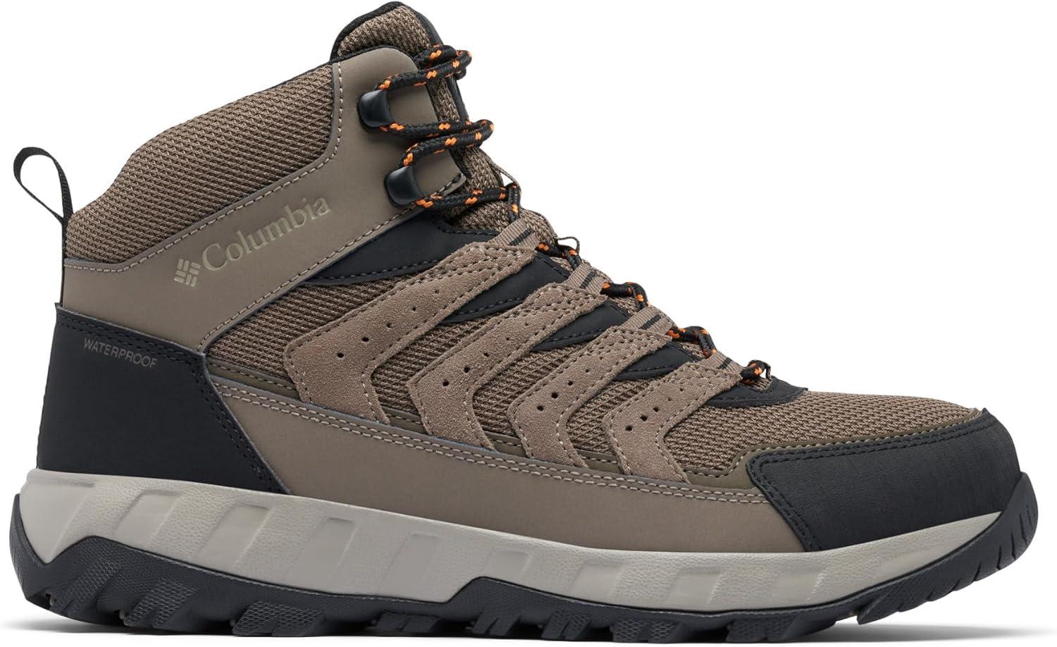 imageColumbia Mens Strata Trail Mid WaterproofMudDesert Sun