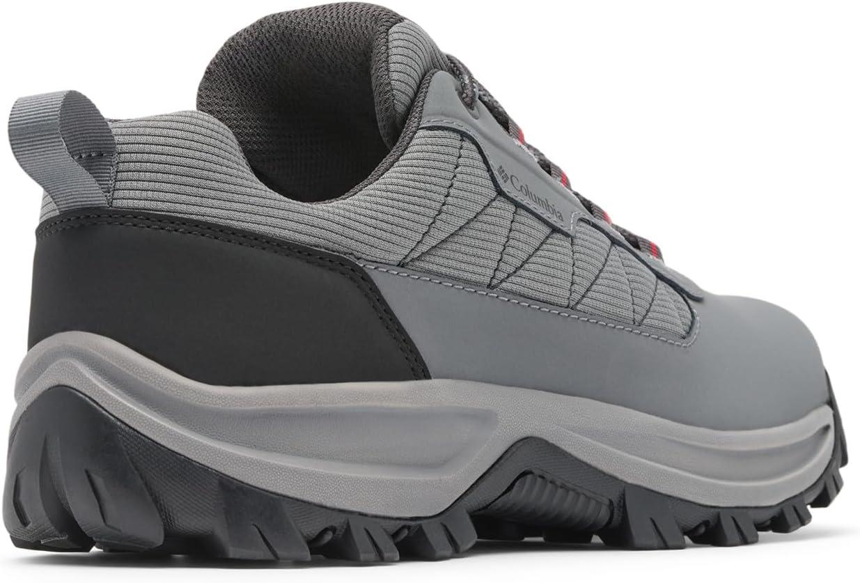 imageColumbia Mens Transverse Hike LowTitanium Grey SteelMountain Red