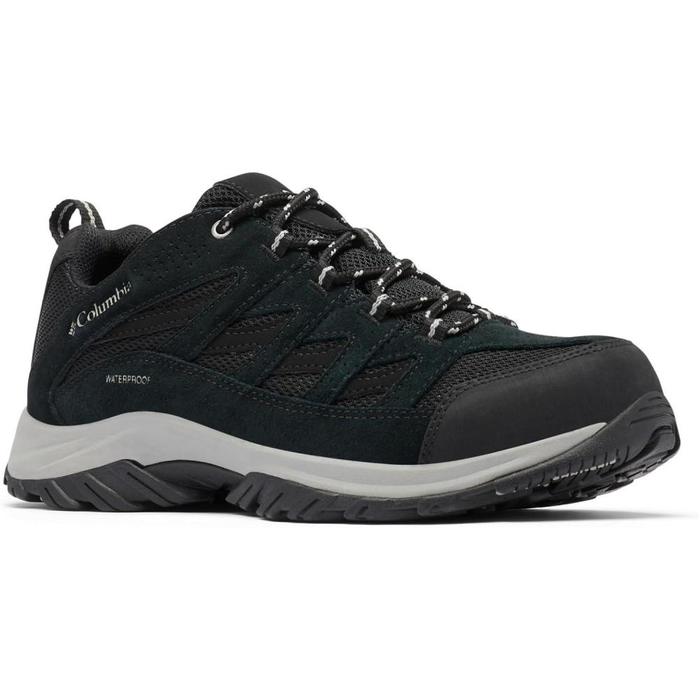 imageColumbia Mens Crestwood WaterproofBlackColumbia Grey