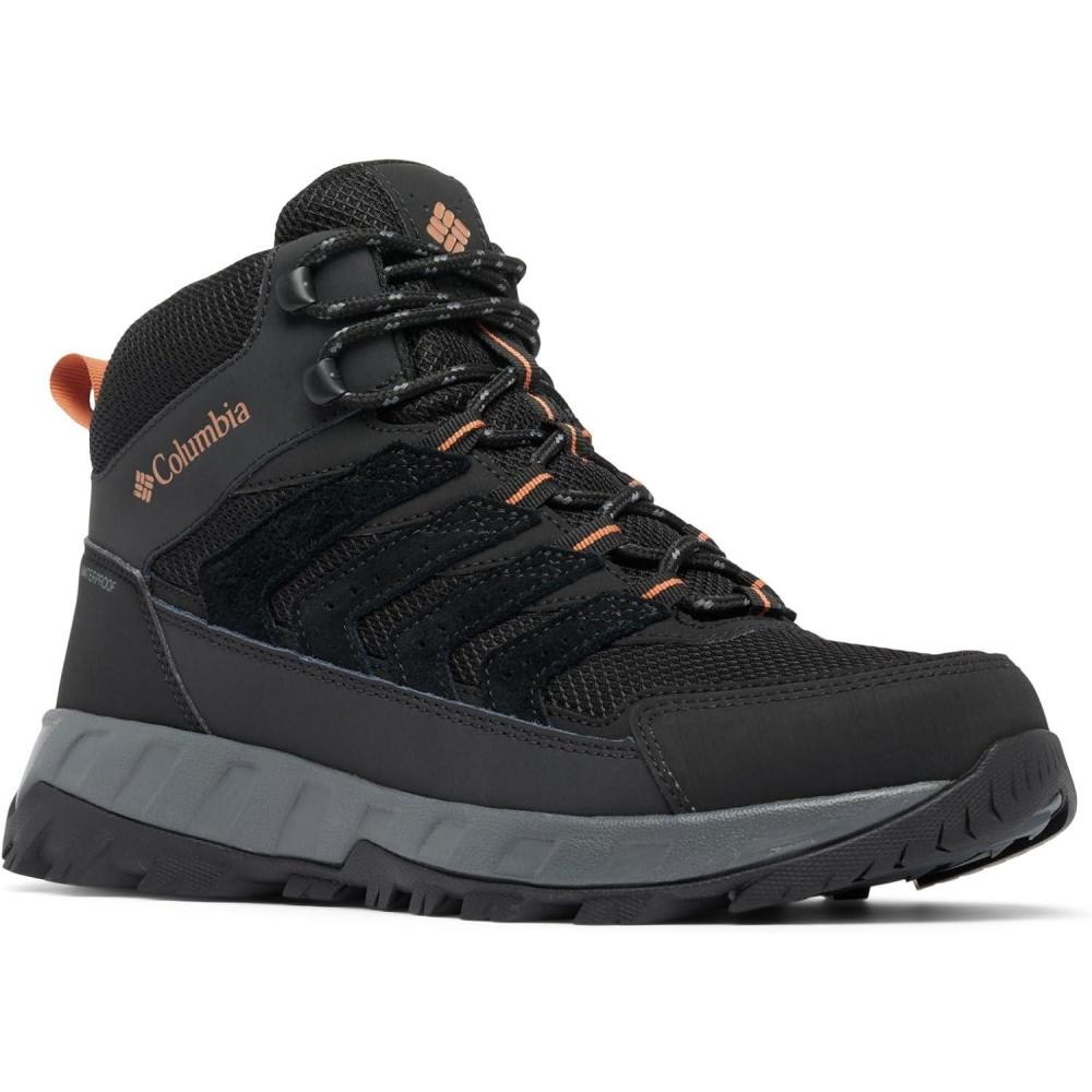 imageColumbia Mens Strata Trail Mid WaterproofBlackOwl