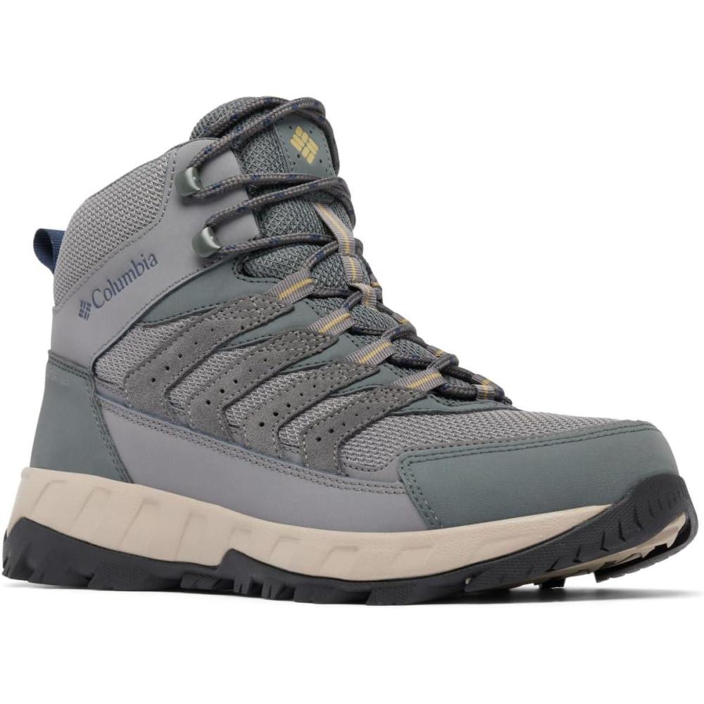 imageColumbia Mens Strata Trail Mid WaterproofCity GreySavory