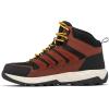 Columbia Men’s Strata Trail Mid Waterproof(Cinnamon  Golden Yellow)
