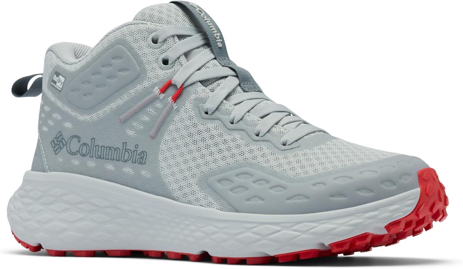 imageColumbia Womens Konos TRS Outdry MidGrey IcePoppy Red