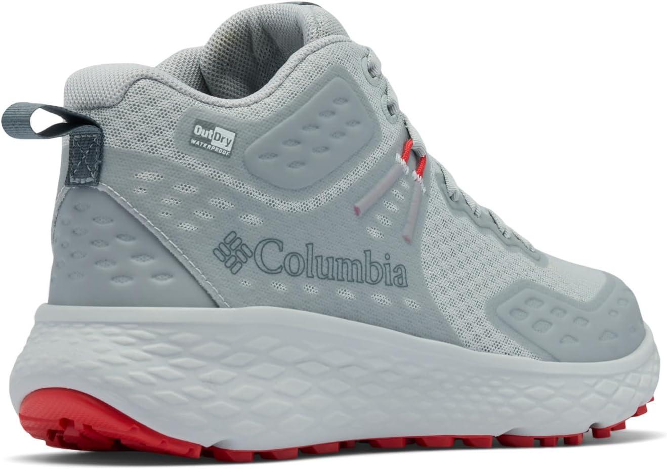 imageColumbia Womens Konos TRS Outdry MidGrey IcePoppy Red