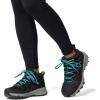 Columbia womens Peakfreak 2 Mid Outdry(Black/Teal)