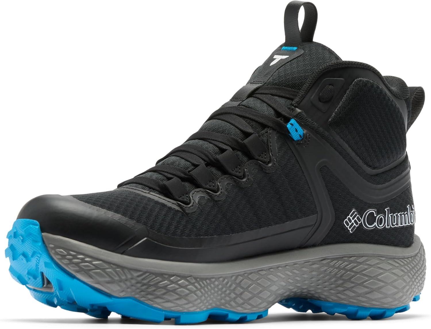 imageColumbia Mens Escape Thrive Titanium Mid OutdryBlackCompass Blue