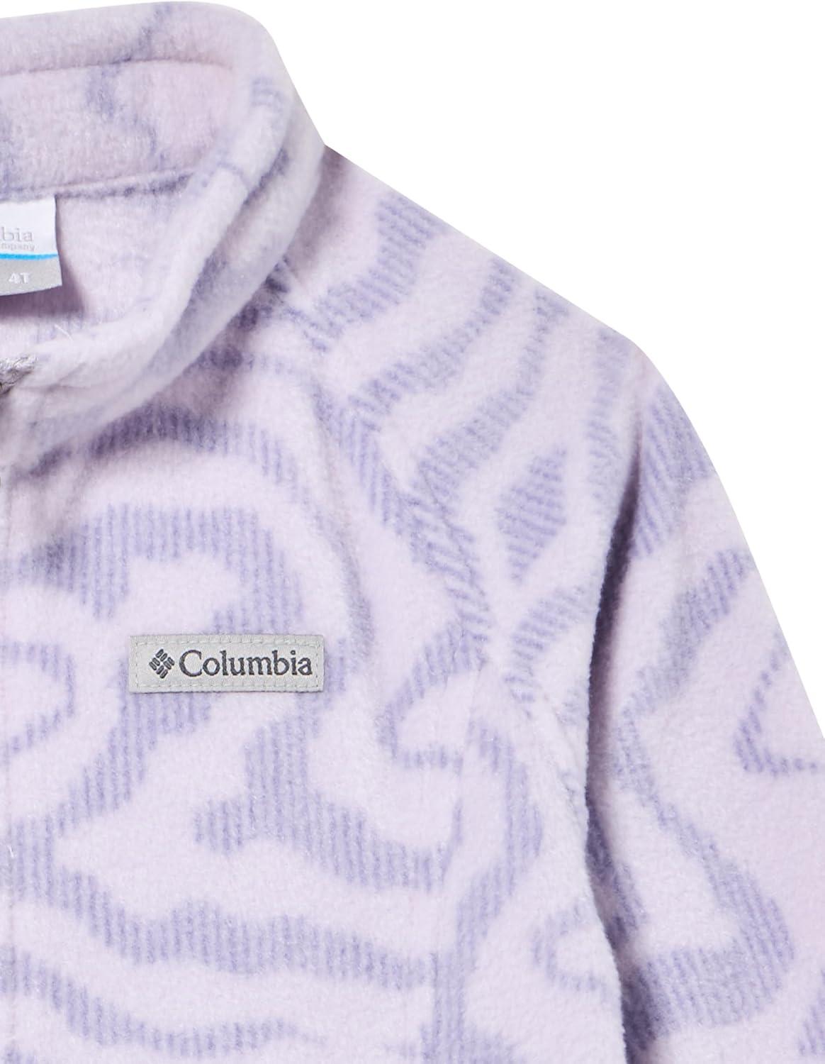 imageColumbia Youth Girls Benton Springs II Printed FleeceLavender Pearl Topoglitch Tonal