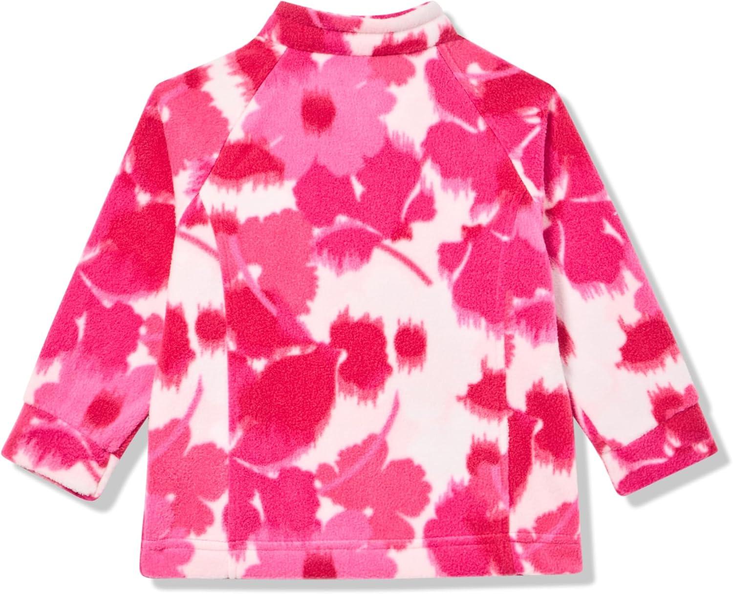 imageColumbia Youth Girls Benton Springs II Printed FleecePink Ice Ikatbloom