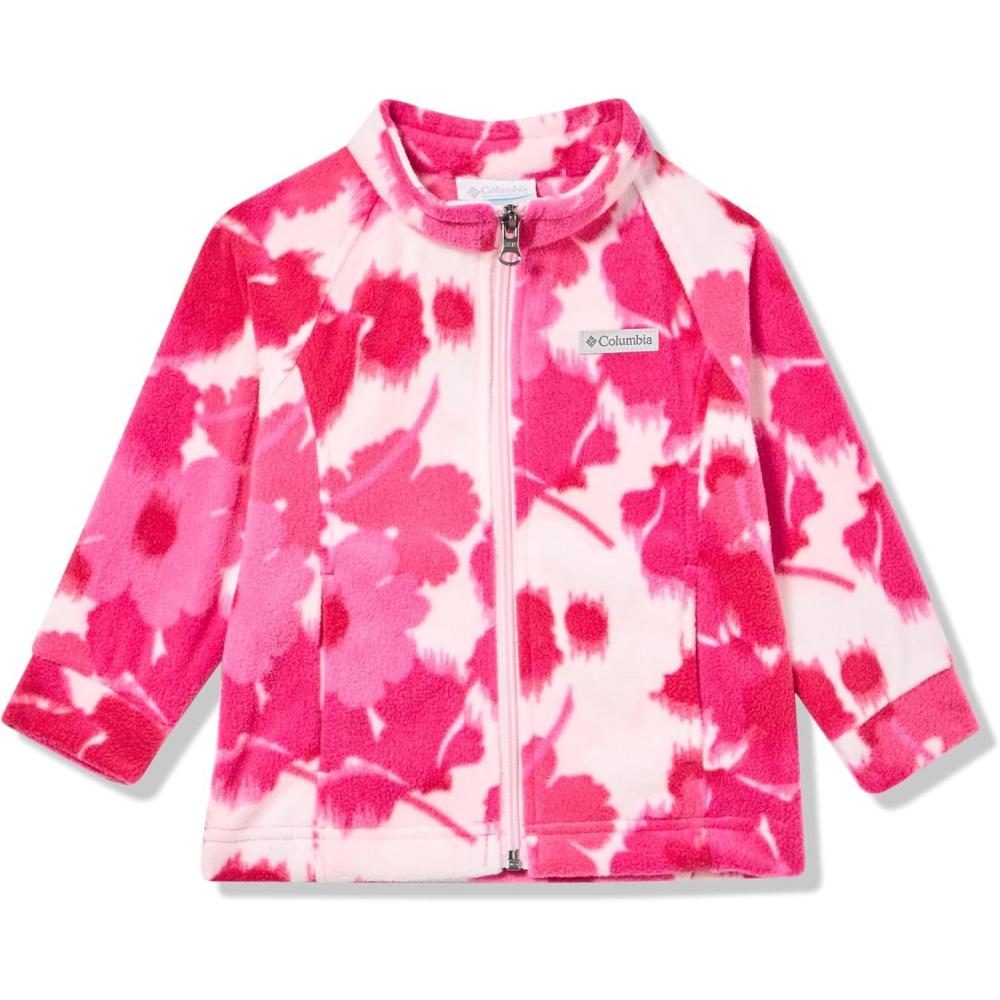 imageColumbia Youth Girls Benton Springs II Printed FleecePink Ice Ikatbloom
