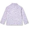 Columbia Youth Girls Benton Springs II Printed Fleece(Lavender Pearl Topoglitch Tonal)
