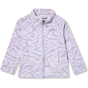 Columbia Youth Girls Benton Springs II Printed Fleece(Lavender Pearl Topoglitch Tonal)