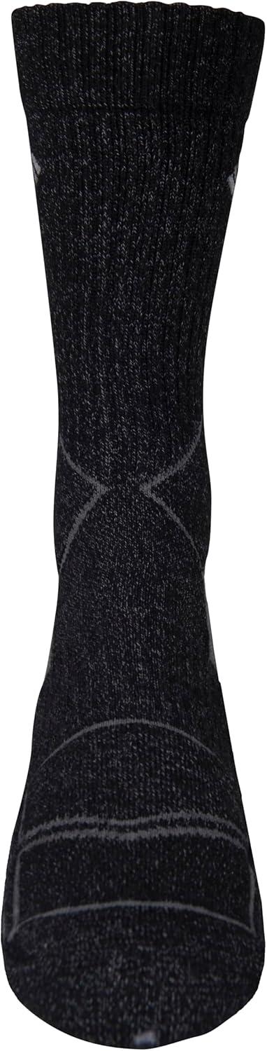 imageColumbia Mens Medium Weight Hiking Crew Socks 2PackKhakiCharcoal