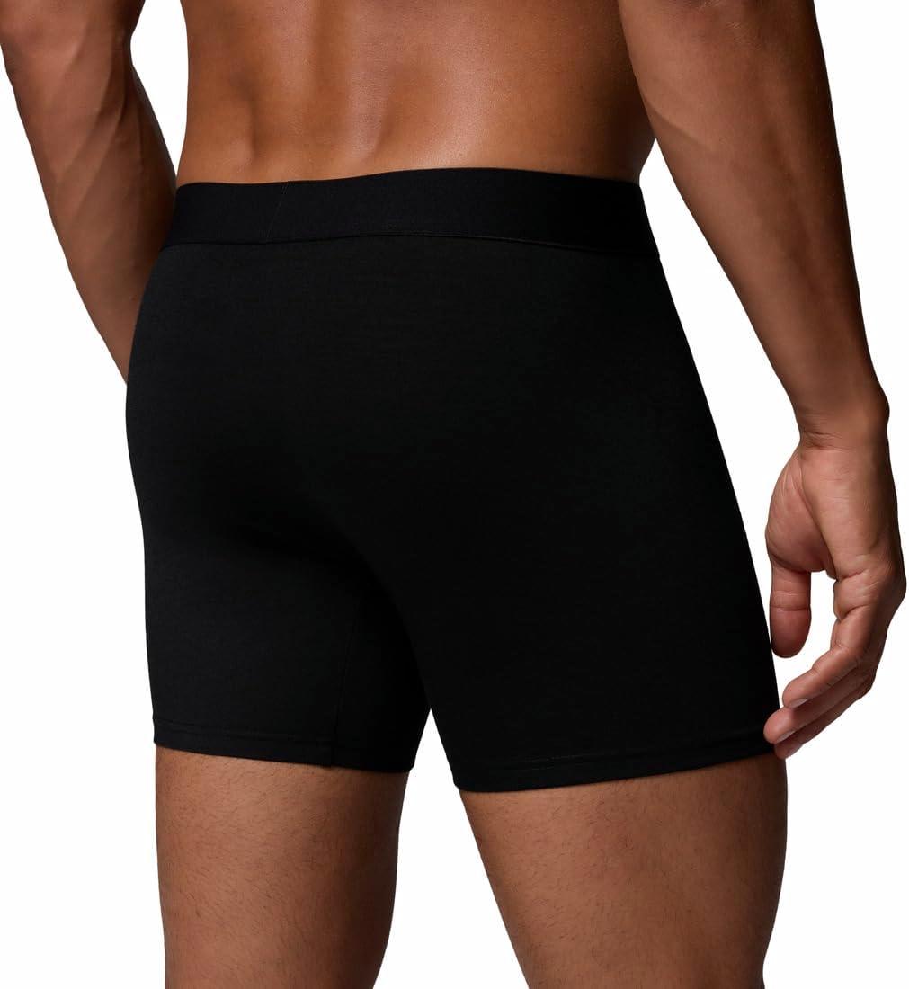 imageColumbia Mens Merino Wool Boxer BriefBlack