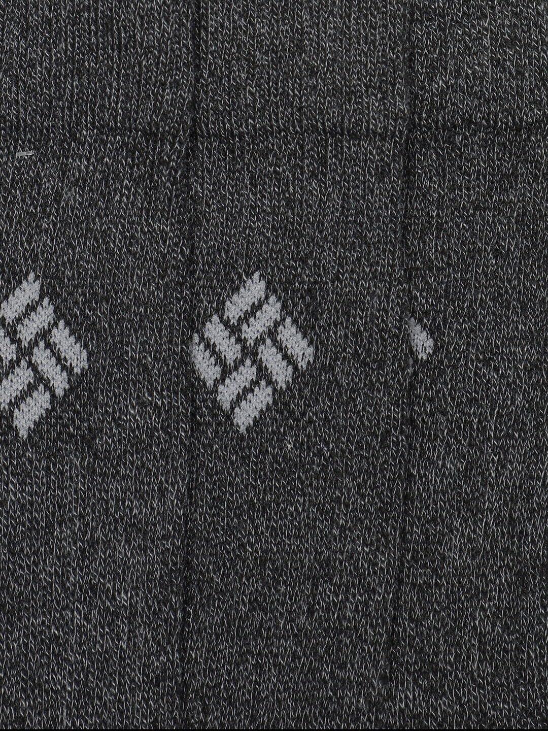 imageColumbia Mens Moisture Control Crew Socks MultipackCharcoal Black 4 Pairs