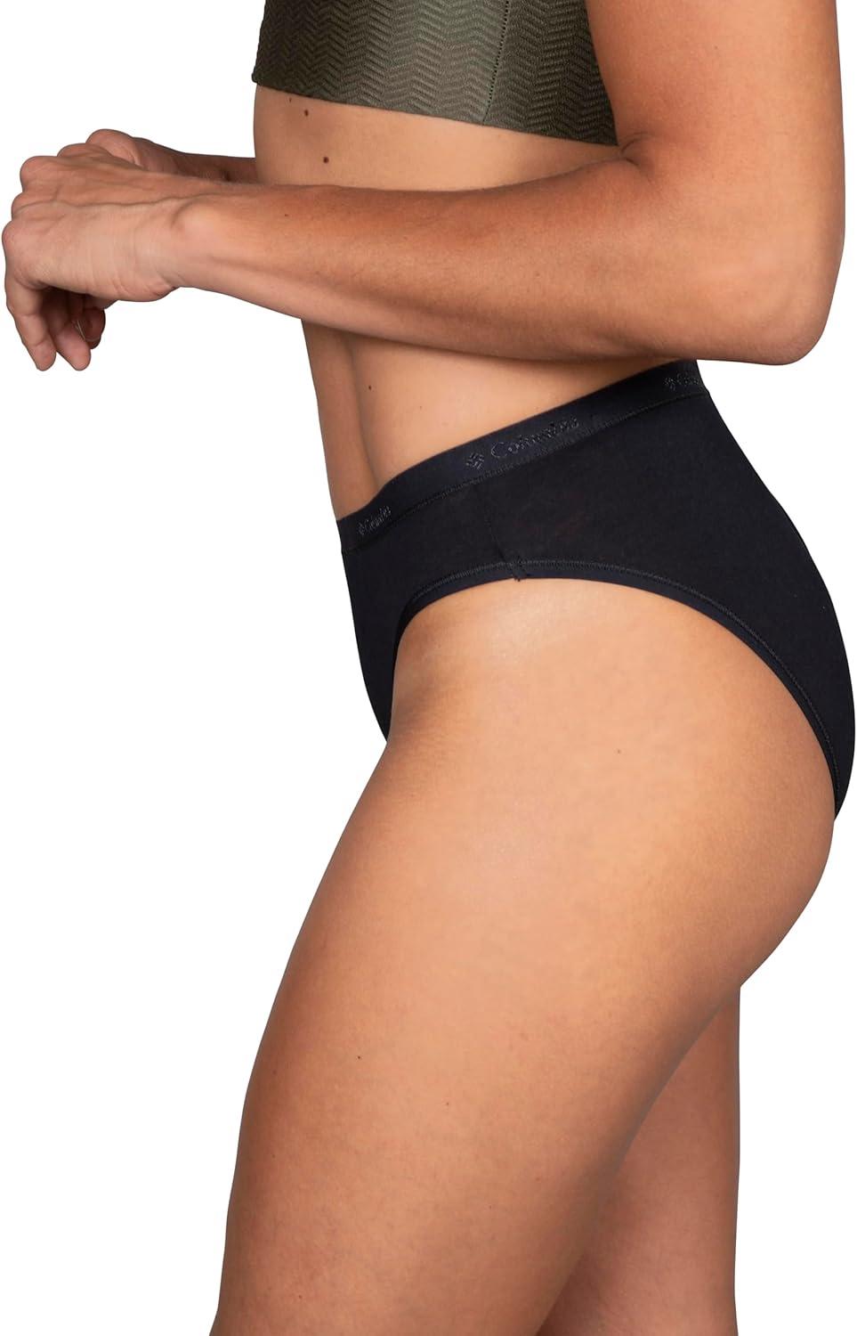 imageColumbia Womens 4way Stretch Cotton Bikini 5packBlack